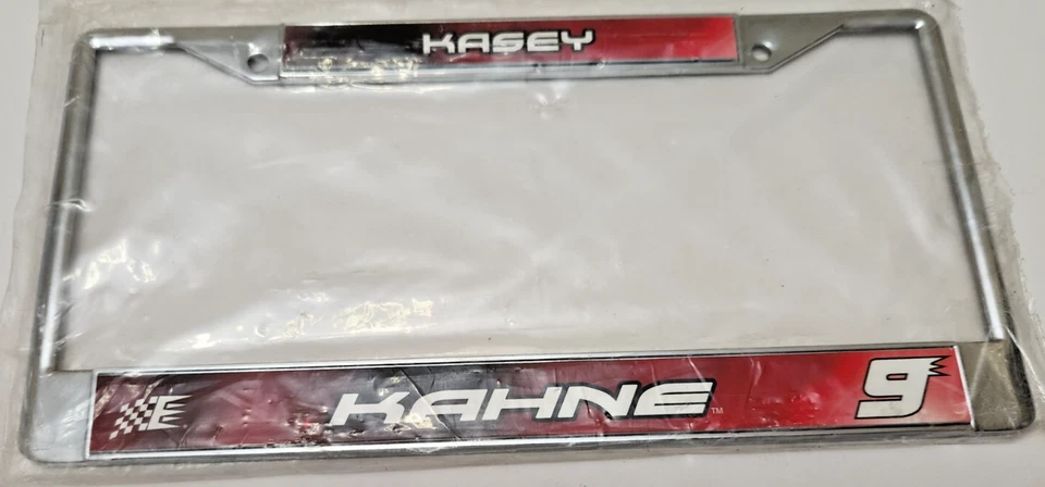 Kasey Kahne #9 Nascar Metal License Plate Frame - Image 1 of 1