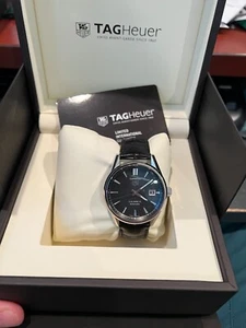 TAG Heuer Carrera Calibre5 WAR211A.BA0782 - Elegante reloj automático SS para hombre - Imagen 1 de 7