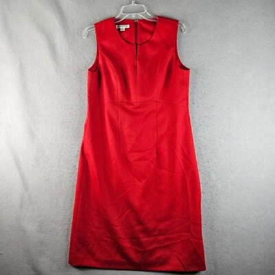 Vintage Pendleton Wool Dress Womens 10 Red Classic Timeless Style Bold USA - Image 1 of 4