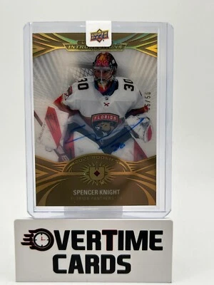 2021-22 UD ULTIMATE INTRODUCTIONS AUTOGRAPH ROOKIE SPENCER KNIGHT /50 Auto RC - Image 1 of 2