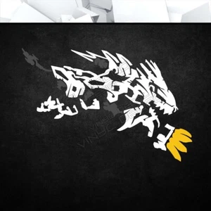 Adesivo decalcomania vinile Liger Zero Zoids (decorazione torre PC laptop anime mecha auto) - Foto 1 di 5