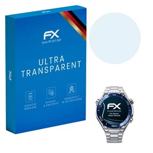 atFoliX 3x folia ochronna na wyświetlacz do Huawei Watch Ultimate folia ochronna przezroczysta folia - Zdjęcie 1 z 8
