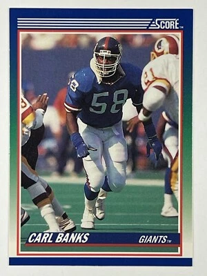 Carl Banks 1990 Score #91 New York Giants - Image 1 of 2