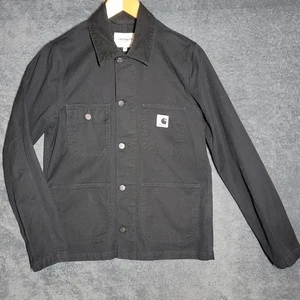 Vintage Carhartt Chore Coat Unisex Medium Black Work In Progress Michigan Jacke - Bild 1 von 8