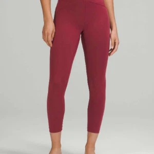 Lululemon Instill High-Rise Tight Mulled Wine/Cranberry Red Size 20 - Picture 1 of 2
