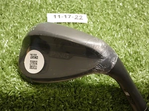 Ping S159 Midnight Black 56* 12* Sand Wedge S Grind ZZ 115 Steel Black Dot New - Picture 1 of 5