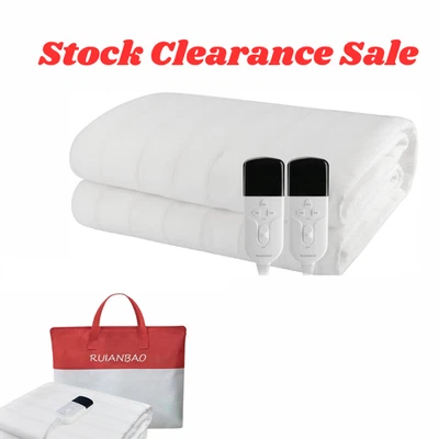 Double Size Duo Control Quality Electric Heated Blanket  Under blanket Cover - Image 1 of 4