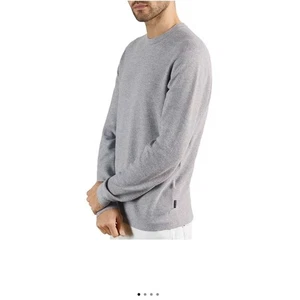 Ted Baker Gray Staylay Waffle Knit Long Sleeve Top Size 4/L  Minimalist $189 - Picture 1 of 8