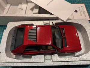 1:18 74771 AUTOart Signature 1985 Lancia Delta S4 red/tan MIB! - Bild 1 von 9