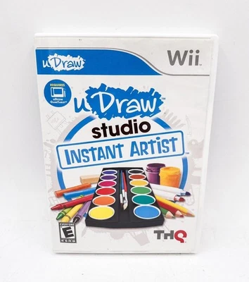 uDraw Studio: Instant Artist - Nintendo Wii - Complete w/Manual - Tested Working - Image 1 of 2