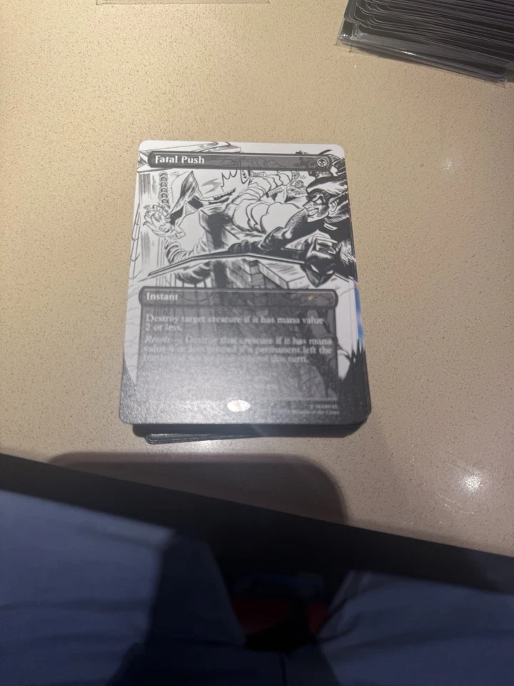 Marvel Mtg Spider-Man Fatal Push Gwen Stacy Died Promo Secret Lair SLD 7017 - Image 1 of 1