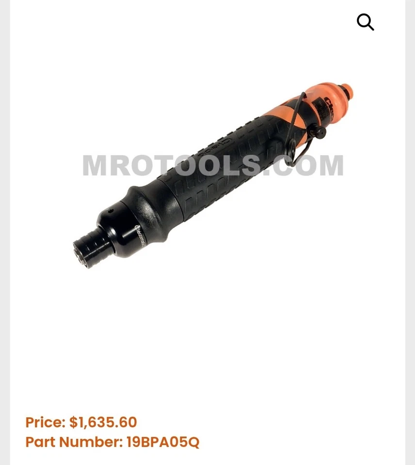 ELECTRIC SCREWDRIVER. CLECO 14 SERIES PLUG IN ELECTRIC  SCREWDRIVER  14E1CA05Q - Image 1 of 4