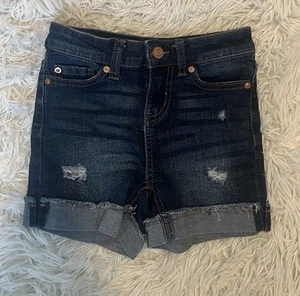 Revery Kids jeans shorts size girls 7 - Picture 1 of 3