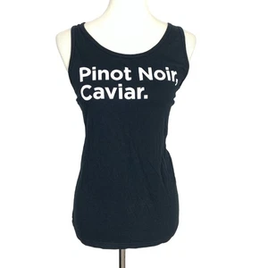Bella Canvas Pinot Noir Caviar Netflix Black Graphic Tank Medium - Picture 1 of 5