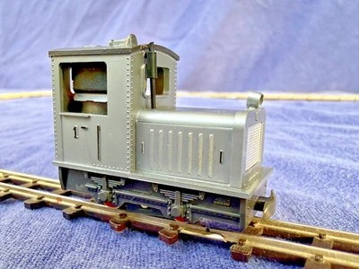 EGGER-BAHN Diesellok Katalog-Nr. 1007 silber gepflegter Zustand; ohne Gleise. - Bild 1 von 4