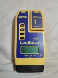 Test-Um LanRover LanRoamer Pro TP600 Network Cable Tester w/ Manual RJ45 Coax - Photo 1/4
