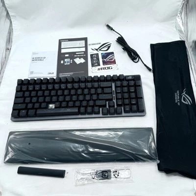 ASUS ROG Strix Scope II 96 Wireless Gaming Keyboard - Tri-Mode Connection  READ! - Image 1 of 4