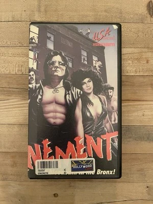 TENEMENT VHS Vintage Punk Sleaze NC17 Extreme Imports Clamshell Tested Works - Image 1 of 4