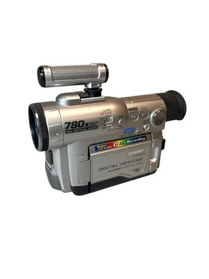 SHARP VL-WD450U Digital Viewcam Camcorder Untested No Battery Parts Only - Image 1 of 4