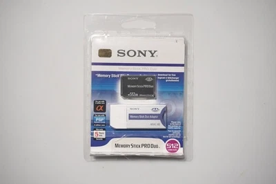 Sony originale Playstation portatile 512 MB memory stick PRO DUO in scatola - Immagine 1 di 2
