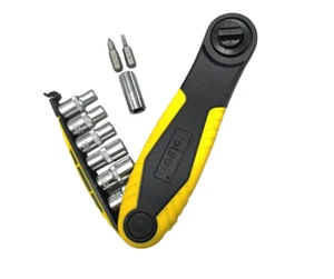 1/4'' Dr. Stubby Ratchet Handle Socket & Bits Set - Picture 1 of 1