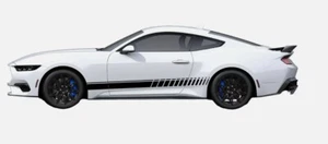 Fits Ford Mustang Rocker Side Stripe Decal Vinyl Graphics Custom Racing - Bild 1 von 4