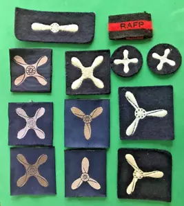 JOB SET ROYAL AIR FORCE TRADES ABZEICHEN - RAF - Bild 1 von 2
