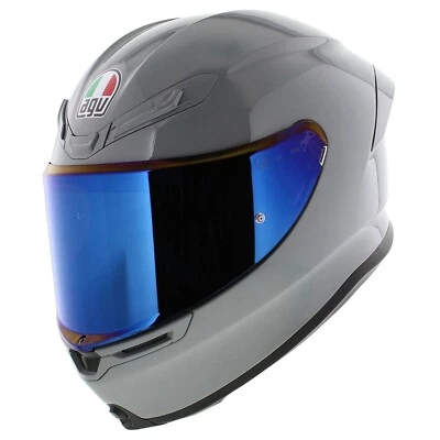Agv K6 S Nardo Gris Brillo, Casco de Moto Cara Completa, Nuevo E2206 ¡Envío Rápido! Foto 1 de 4