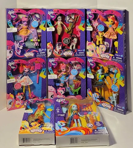 My Little Pony Equestria Girls Rainbow Rocks Octavia Melody, Rainbow Dash lot 8 Cover