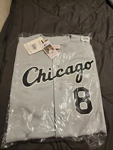 100% Authentic Mitchell & Ness Bo Jackson 1993 Chicago White Sox Jersey Sz 44 L  - Picture 1 of 3