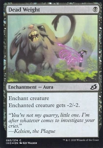 1X LÁMINA DE PESO MUERTO 083/274 NEGRA IKORIA IKO MTG MAGIC CASI NUEVA X1 (yourdeckbuilder) - Imagen 1 de 1