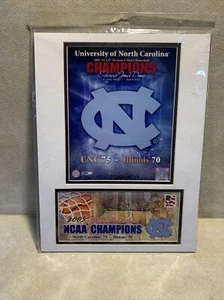 North Carolina Tar Heels NCAA Men's 2005 Champs Photo - Picture 1 of 4
