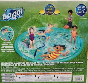 Bestway H2O Go! Kids Under Water Adventure Sprinkler Pad Pool 11' ft- New. - Picture 1 of 3