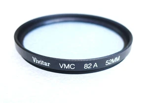 52mm Vivitar (Tiffen) VMC 82A Filter - Multi-Coated - Mild Cooling CC - NEW - Picture 1 of 2