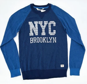 H&M Sweatshirt Unisex Youth 14 Crew Neck Long Sleeve Brooklyn New York NWT - Picture 1 of 8