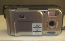 HP Photosmart E317 5.0MP Compact Digital Camera, Silver [Grade A]