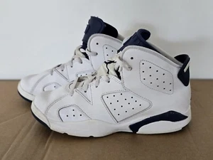 Size 2.5 - Kids Jordan 6 Retro Midnight Navy - Picture 1 of 7
