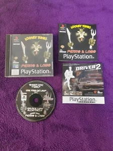 LOONEY TUNES PERRO & LOBO Pal Esp Leer estado PlayStation Ps1 - Imagen 1 de 4