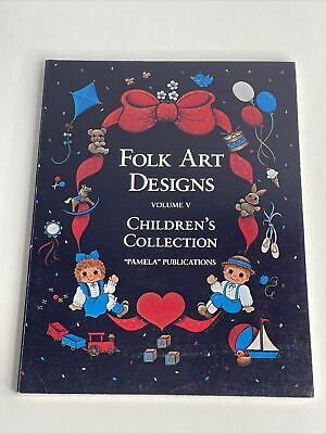 Colección Para Niños Folk Art Designs Volumen V - Patrones De Pintura Decorativa • 11.30€