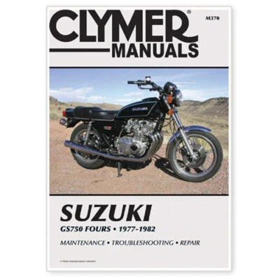 CLYMER 1978-1982 SE ADAPTA A SUZUKI GS750E MANUAL DE REPARACIÓN M370 Foto 1 de 2