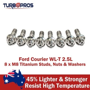 Titanium Turbo Charger Stud Kit For Ford Courier WL-T 2.5L - Picture 1 of 4