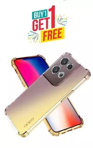 QIYIN Case for Oppo Reno 8 5G, Colored Silicone Cover, Black Gold - Picture 1 of 4