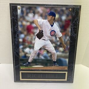 Rich Hill Autographed 8" X 10" Photograph Framed With Coa