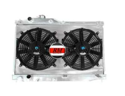 2ROW Aluminum Radiator For 2000-2009 Honda S2000 I4+Shroud & Fans - Image 1 of 4