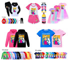 New Kids Princess Peach T-Shirt mit Kapuze Jogginghose Sportbekleidung Pullover