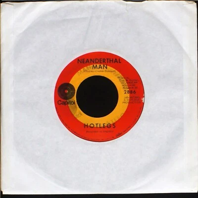Hot Legs (pre-10cc) - Neanderthal Man - 7" single 45rpm record - Image 1 of 2