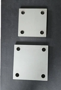 Ankerplatte Edelstahl ungeschliffen Kopfplatte Fußplatte Zuschnitte V2A - Bild 1 von 2