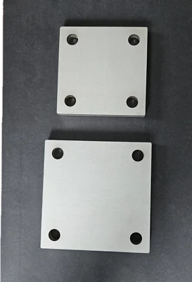 Ankerplatte Edelstahl ungeschliffen Kopfplatte Fußplatte Zuschnitte V2A