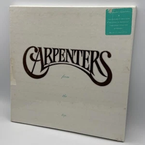 Carpenters From The Top 4-CD BOX Set A&M Records 1991 US Hype Sticker SEALED NOS - Picture 1 of 24