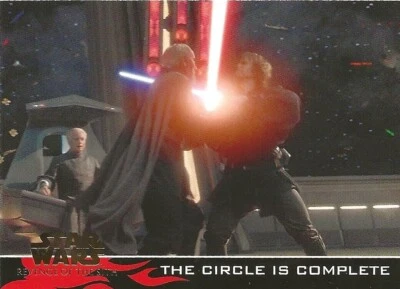 Tarjeta Promocional Star Wars La Venganza de los Sith P1 El Círculo está Completo Topps 2005 Foto 1 de 2